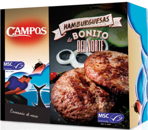 MSC Albacore tuna burger